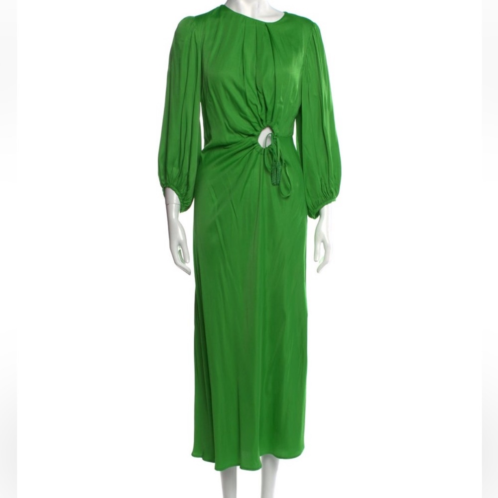 Farm Rio Kelly Green Crew Neck Dress Size Small